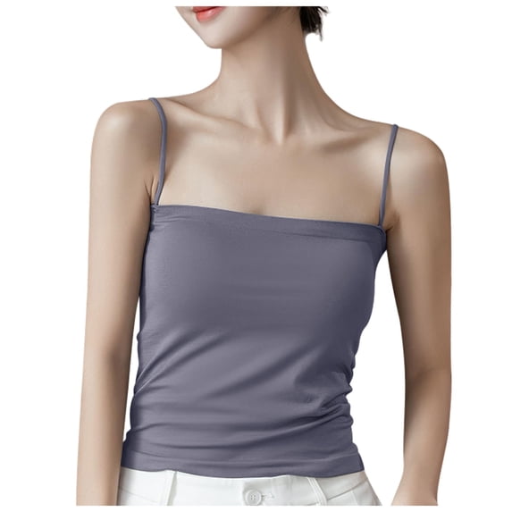 XIYON Womens Tank Tops Highly Elastic Soft Camisole Summer Tank Tops For Women Outdoor Tops Lightweight