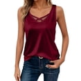 thumbnail image 1 of XIYON Womens Tank Tops Solid Color Sleeveless Tank Top Casual V Neck Pullover Summer Tee Shirt Fashion Clothing 2026, 1 of 5