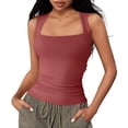 thumbnail image 1 of XIYON Womens Tank Tops Summer Everyday Wear Fitted Design And Style Tank Tops For Women Outdoor Tops Lightweight, 1 of 6