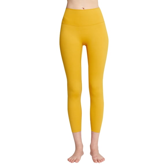 XIYON Womens Yoga Pants Women Solid Color High Waisted Leggings Running Pilates Workout Soft For Workout Athletic Running