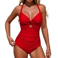 thumbnail image 1 of XIYON Womens One Piece Swimsuit For Large Bust With Push Up And Design High Waist Full Coverage Bathing Swim Suits 2026, 1 of 7