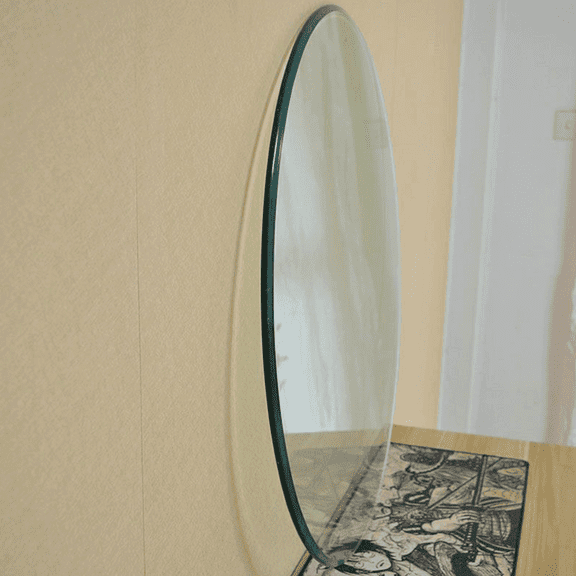 XIZE 36.02-Inch Round Tempered Glass Table Top