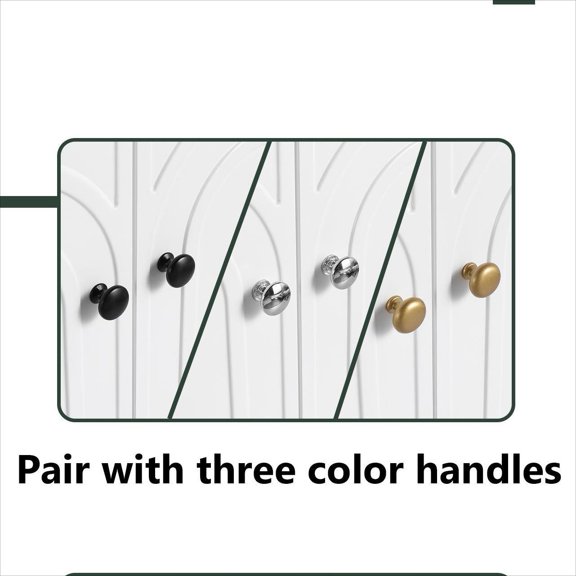 XIZE Freestanding Bathroom Vanity, 3 Soft Close Doors, KD Package, Vanity Only, 48 Inch