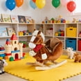 thumbnail image 1 of XIZE Soft Rocking Horse,Rocking Horse Toy, 1 of 8
