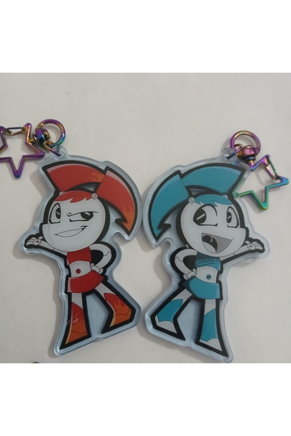 XJ-9 double sided 3 acrylic key chain (1 keychain)