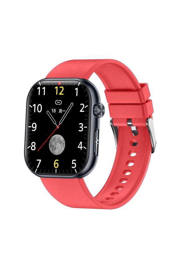 XJC ET587 smart watch, Bluetooth GPS men and women sports waterproof mode, .1.96-inch fitness exercise tracker, call/smart reminder
