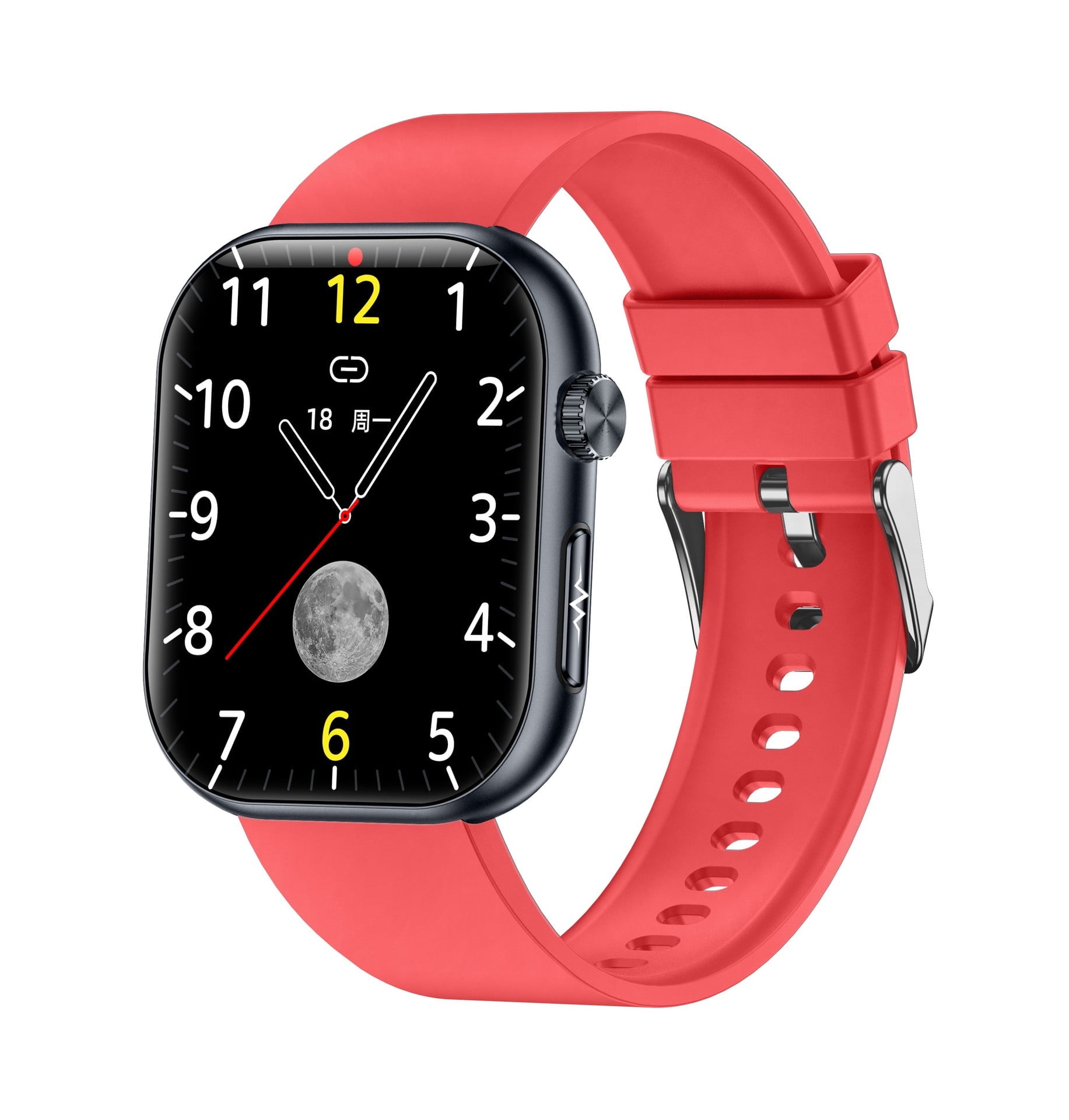 Laatikui ET587 smart watch, Bluetooth GPS men and women sports waterproof mode, .1.96-inch fitness exercise tracker, call/smart reminder