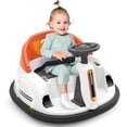 thumbnail image 1 of XJD 12V Electric Ride-On Bumper Car for Children Aged 1.5–6 Years: Remote-Controlled, Bluetooth-Enabled Audio System, Three-Speed Adjustment, and DIY License Plate., 1 of 9