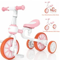 XJD 3-in-1 Toddler Tricycle for 1-5 Years Old Boys Girls Toddler Bike Kids Trikes for Balance Training Baby Bike Infant Trike
