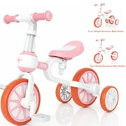XJD 3-in-1 Toddler Tricycle for 1-5 Years Old Boys Girls Toddler Bike Kids Trikes for Balance Training Baby Bike Infant Trike
