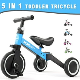 SHCKE Preschool Junior Tricycle for Kids Age 2 5 Years 3 Wheels Pedal Bike with 2 Baskets Walmart