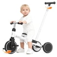 thumbnail image 1 of XJD 7 in 1 Toddler Tricycle with Push Handle,Toddler Bike for 1-3 Years Old Boy Girl, Toddler Push Tricycle, Baby Bike Balance Bike with Adjustable Seat Height and Removable Pedal, 1 of 11