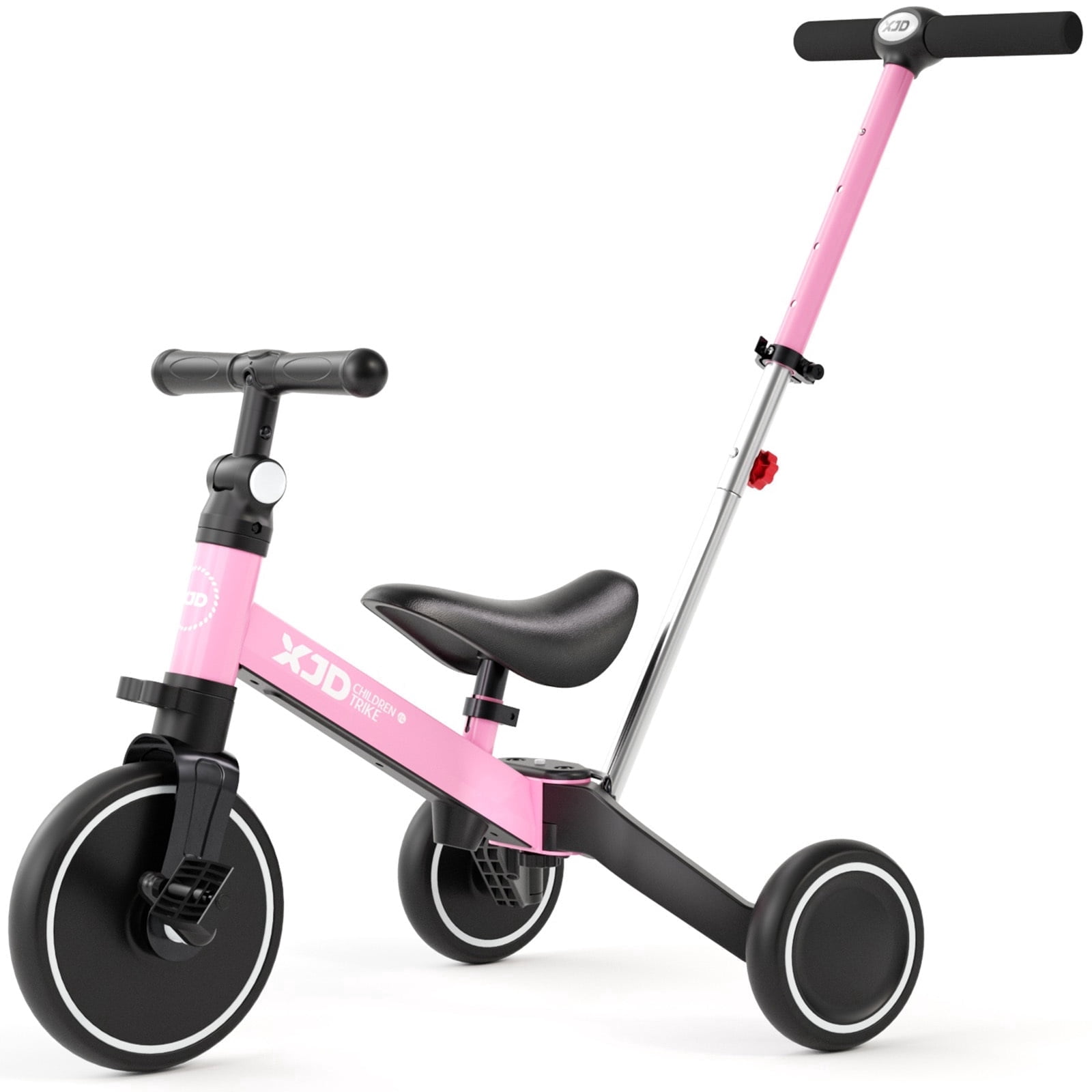 XJD 7 in 1 Toddler Tricycle with Push Handle,Toddler Bike for 1-3