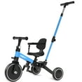 thumbnail image 1 of XJD 7-in-1 Toddler Bike with Push Handle for 1 Year to 4 Years Old Kids, Toddler Tricycle Kids Trikes Tricycle, Gift & Toys for Boy & Girl, Balance Training, Removable Pedals,Blue, 1 of 8