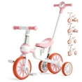 thumbnail image 1 of XJD 7-in-1 Toddler Bike with Push Handle for 1 Year to 4 Years Old Kids, Toddler Tricycle Kids Trikes Tricycle, Gift & Toys for Boy & Girl, Balance Training, Removable Pedals, 1 of 8