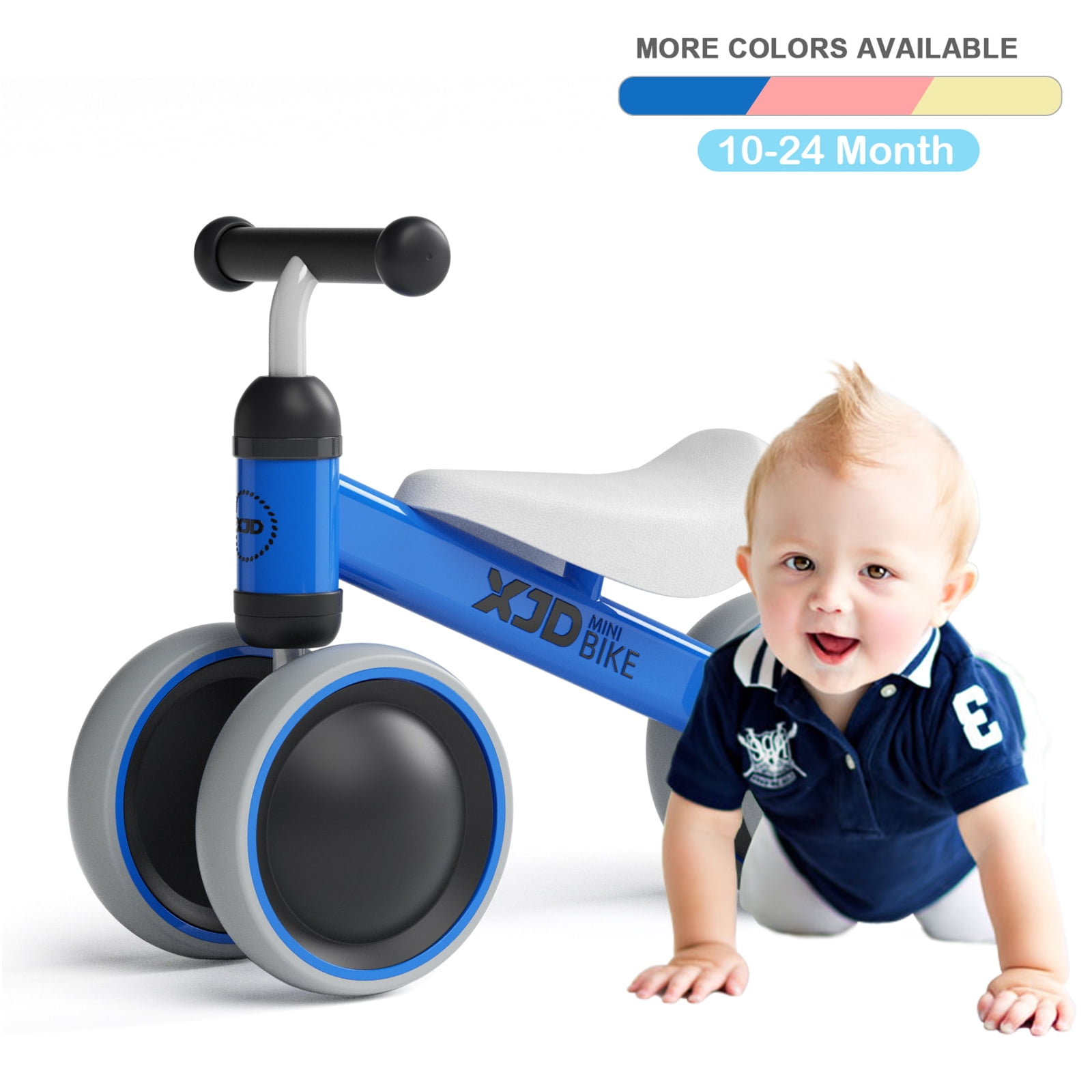 XJD Baby Balance Bike for 1 Year Old Boys Girls 12-24 Month Toddler ...