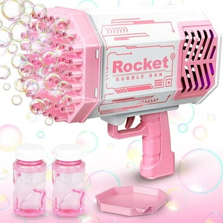  Bubble Gun Bazooka Bubble Machine 32 Hole Rich Bubbles, Bubble  Blaster, Bubble Blower, Rocket Boom Bubble Machine Gun for Kids Toddlers,  Party Favors Birthday Gift : Toys & Games