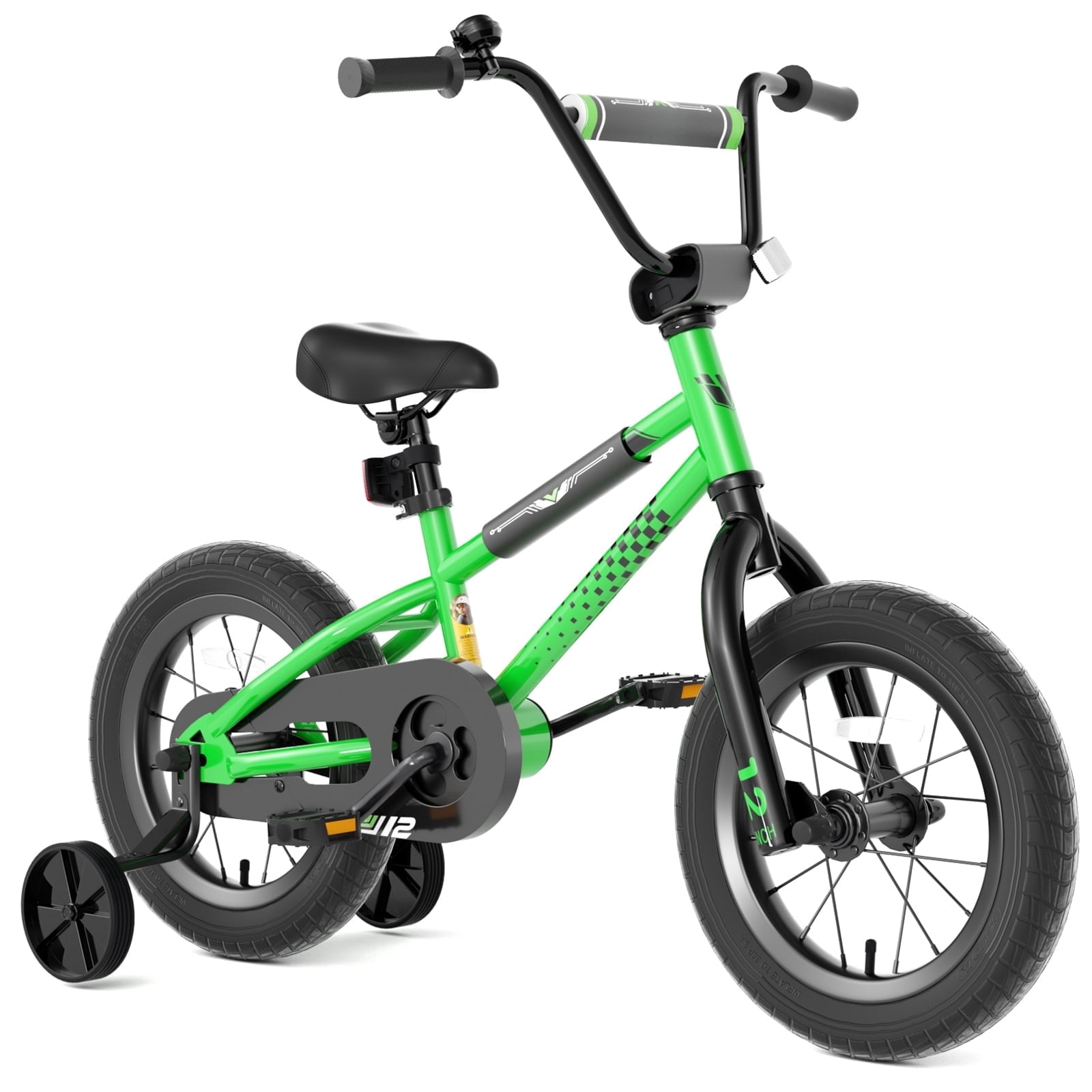XJD BMX Style Kids Bike for 2-8 Years Old Boys Girls Toddlers 12