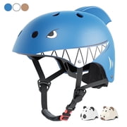 XJD Shark Toddler Bike Helmet for Boys Age 1-5 - Lightweight Kids Bicycle Helmet, Multi-Sport Safety Gear for Cycling Scooter Skating