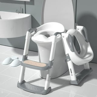 Alayna Potty Toilet Seat with Step Stool Ladder, 3 in 1 Trainer for Kids,  Girls or Boys