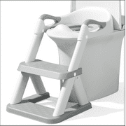 XJD Potty Training Toilet Seat for Toddlers,kids Folding Potty Seat with Ladders Steps Stools