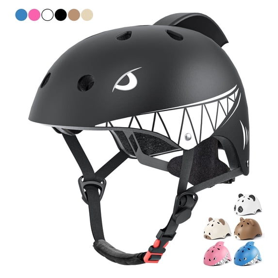 XJD Toddler Kids Bike Helmet Lightweight Children Shark Bicycle Helmet for Boys and Girls Age 1-5 for Multi-Sport Scooter Cycling Skating