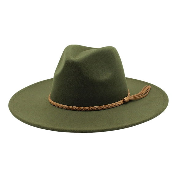 XJDJHC Cowboy Hat For Women Outdoor Leisure Large Brim Design Stylish Sun Hat Every Season Summer Vacation