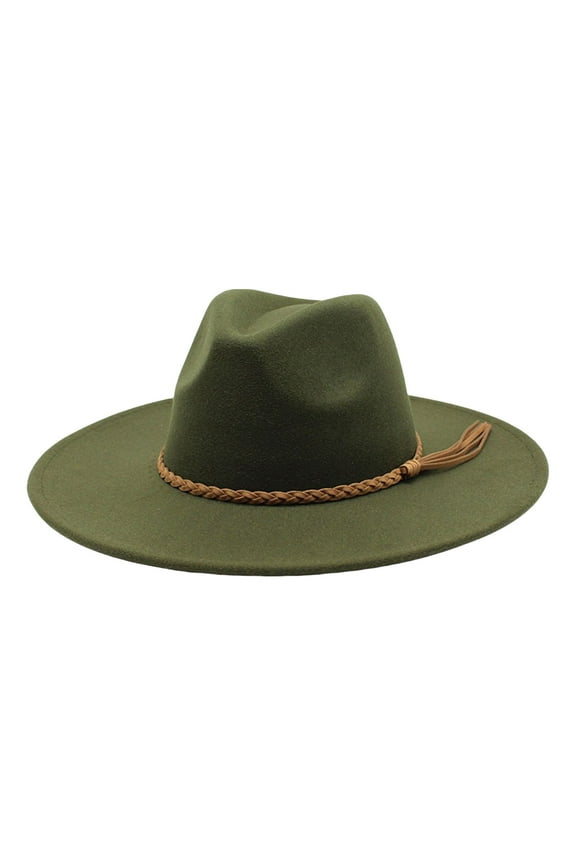 Cowboy Hat For Women Outdoor Leisure Large Brim Design Stylish Sun Hat Every Season Summer Vacation