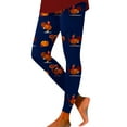 thumbnail image 1 of XJDJHC Leggings For Women Thanksgiving Turkey Pumpkin Print Gym Tights Holiday Athletic Running Yoga Pants, 1 of 5