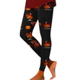 thumbnail image 1 of XJDJHC Leggings For Women Thanksgiving Turkey Pumpkin Print Gym Tights Holiday Athletic Running Yoga Pants, 1 of 5