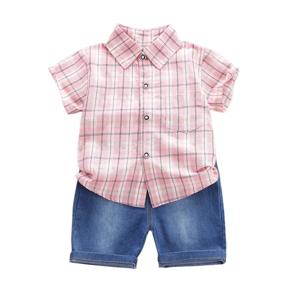 XJDJHC Toddler Baby Boy Summer Outfit Letter Cartoon Set Clothes Tops+Shorts Summer 1 To 4 Years Boys Outfits T Shirt Boys Outfits&Set Fashion Streetwear 12-18 Months