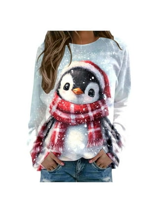 Penguin christmas sweater walmart online