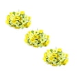 thumbnail image 1 of XJGHHSY 21 Heads Fake Roses Artificial Flowers for Outdoors Spring Valentines Day Decor,3 Bouquet UV Resistant Fake Flower Bouquet Faux Silk Roses for Home Wedding Cemetery Summer Decor,Yellow, 1 of 7