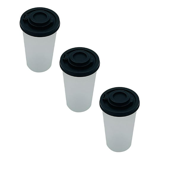 XJGHHSY 3 Pcs Salt and Pepper Shakers,Mini Plastic salt and pepper shakers with Lid,Moisture Resistant Spice Containers Clear Spice Jars Salt Shaker for Travel Picnic Camping Kitchen,Y-Black C*3