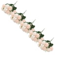 thumbnail image 1 of XJGHHSY 5 Bunch Light Pink Hydrangea Artificial Flowers, 5 Stems 10 Heads Flower Per Bunch, 13.8 Inch Faux Silk Hydrangeas for Home Wedding Table Centerpiece Decor,Light Pink, 1 of 7
