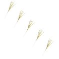 thumbnail image 1 of XJGHHSY 5 Pack Artificial Glitter Berry Stem ornaments 19.7 inch Fake Christmas Picks Decorative Glitter Sticks for Vase Christmas Tree DIY Wreath Crafts Fireplace Decor,Gold, 1 of 8