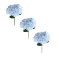 thumbnail image 1 of XJGHHSY Hydrangea Artificial Flowers,3 Pcs 16" Real Touch Lifelike Silk Artificial Hydrangeas, Full Fake Flowers for Bouquet Table Centerpieces Spring Wedding Indoor Home,Light Blue, 1 of 5