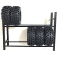 thumbnail image 1 of XJJ Black 1:10 RC Car Tire Rack/Wheel Rack for 1/10 Wheel Rims Tire TRX-4 SCX10 D90 CC01, 1 of 5
