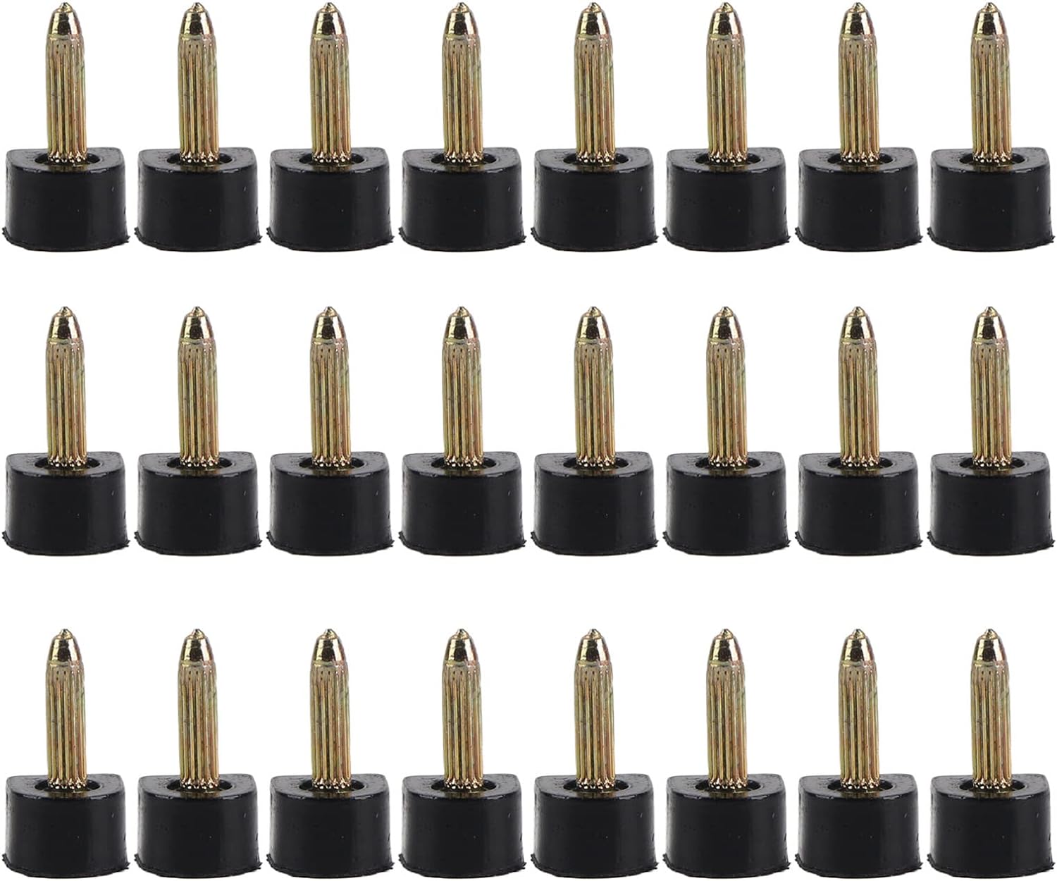 XJU24 Pairs High Heel Replacement Tips, Heel Repair Kit Heels Tips