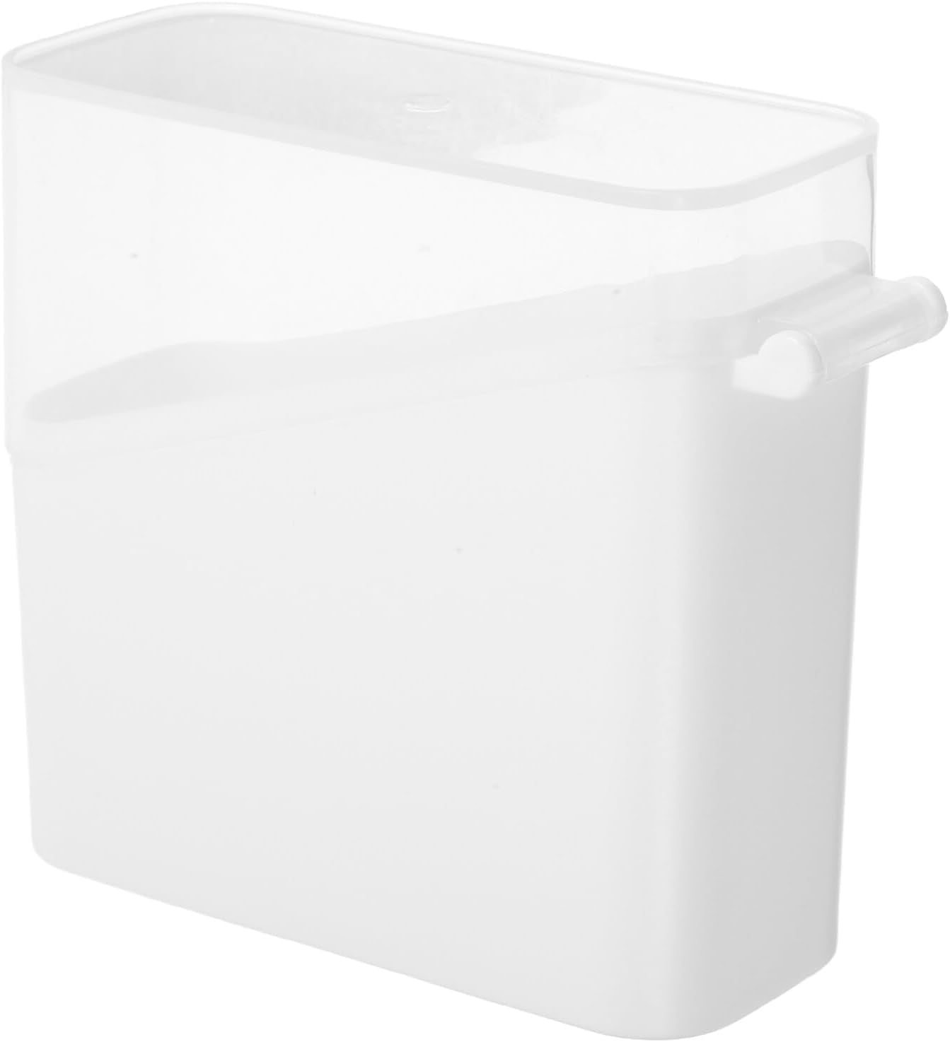 XJUCheese Storage Container for Fridge Sliced Cheese Container for Fridge White Plastic Butter