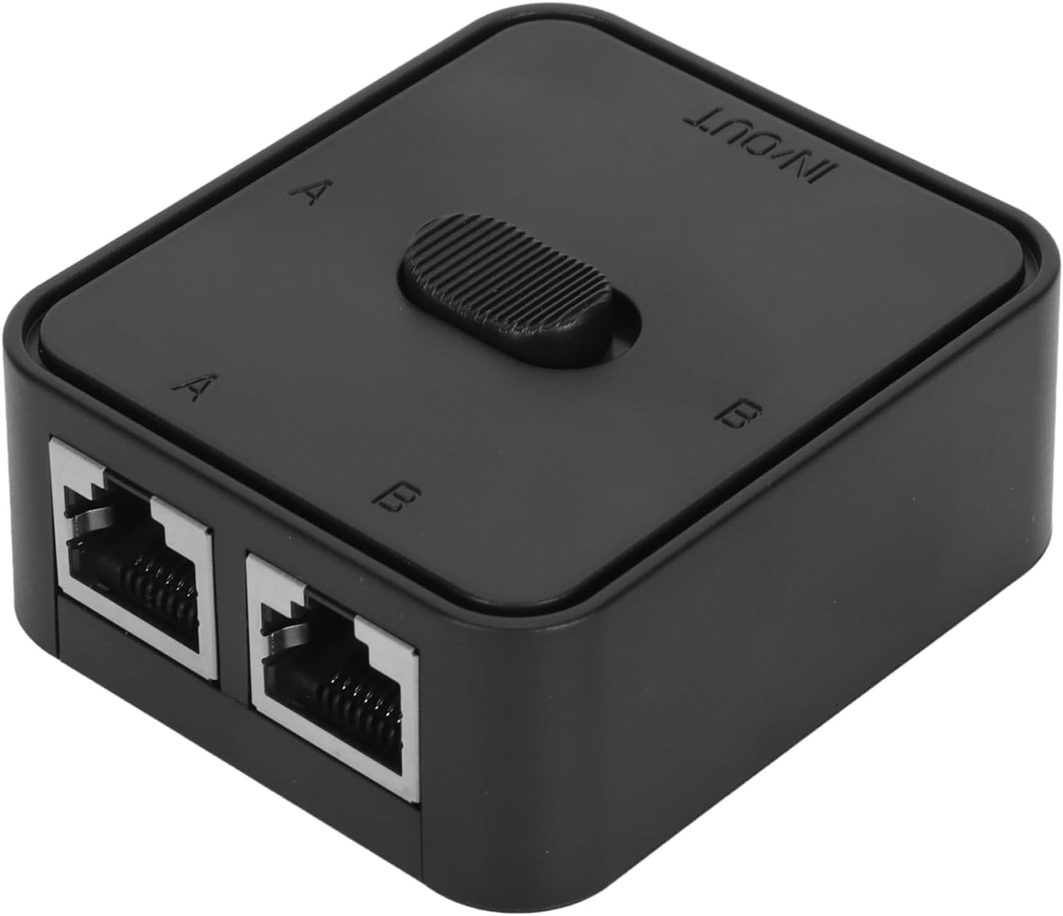 XJUGigabit 2 Port Network Switch, RJ45 CAT6 Bi Directional Transmission Splitter Selector Box