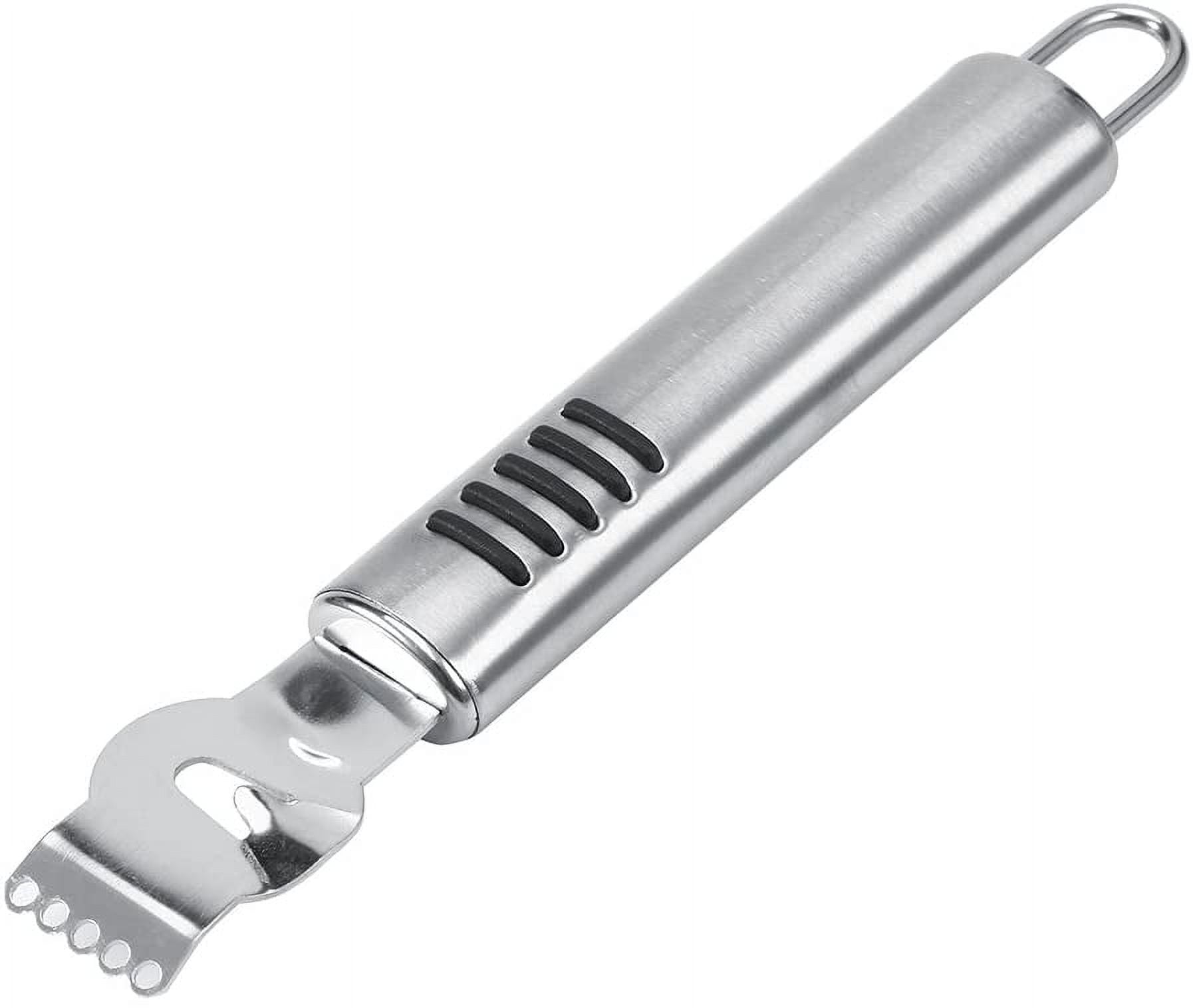 XJULemon Zester Peeler, Stainless Steel Lemon Lime Orange Peeler with