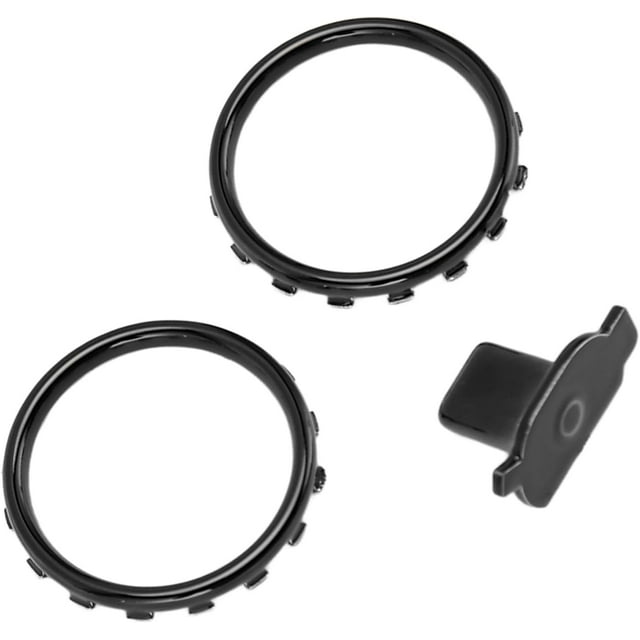 XJUMatteDecorative Accent Rings with Switch Buttons Replacement Parts