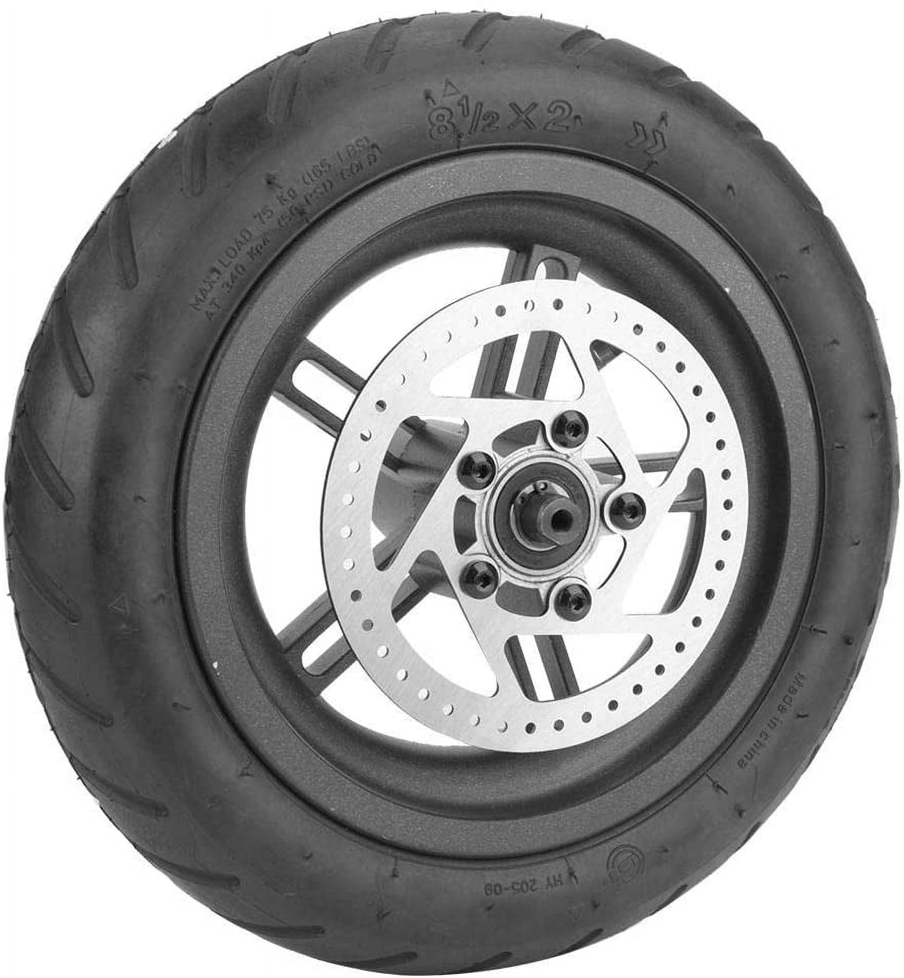 XJURear Wheel Tire Hub Brake Solid Tyre Shock Absorbing Anti
