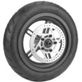 XJURear Wheel Tire Hub Brake Solid Tyre Shock Absorbing Anti