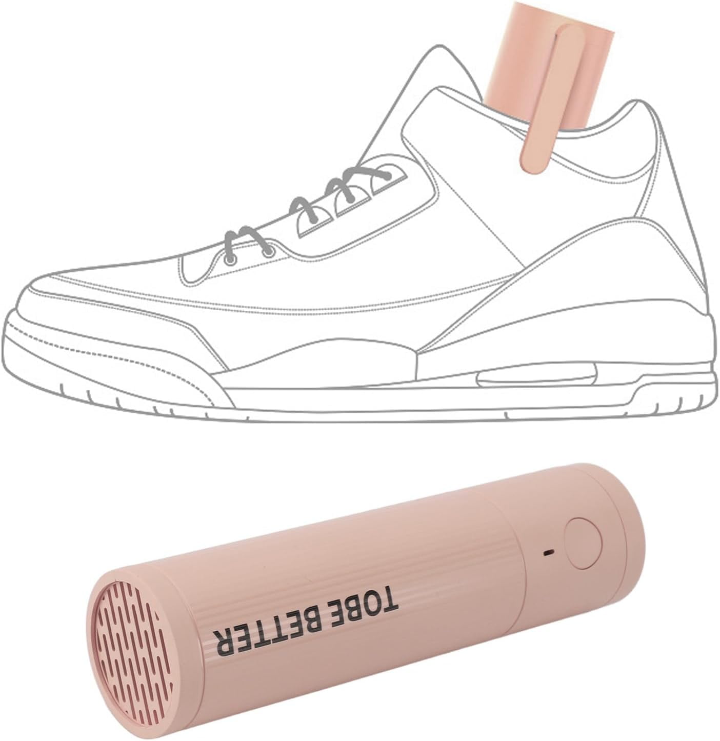 XJUShoe Deodorizer Machine, Ultra Oxygen Release Cordless Long Lasting