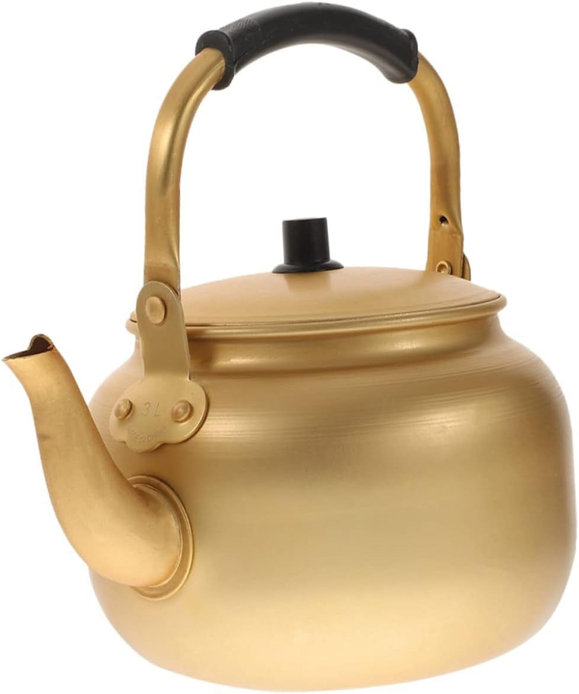 XJUVintage Aluminum Kettle Coffee Pot Boiler Aluminum Teakettle