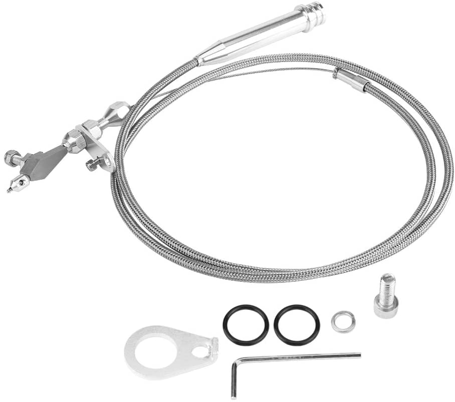 XJUfor 700r4 kick down cable to ls t body Kickdown Cable,Braided