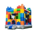 thumbnail image 1 of HeroKiddo 13x13 Inflatable Commercial Grade Bounce House, Jumper suitable for All Ages, Indoor/Outdoor, 1 of 6