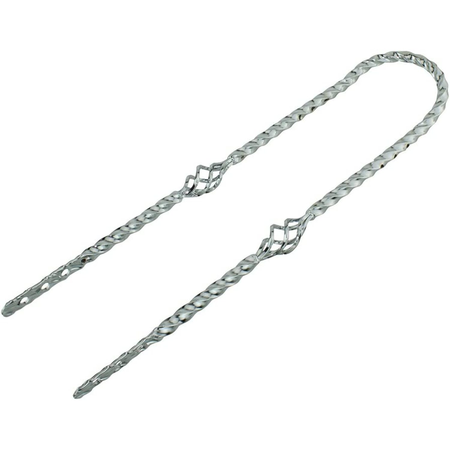 XJY 24" Square Twisted Sissybar Chrome, Various Styles (Cage, Regular